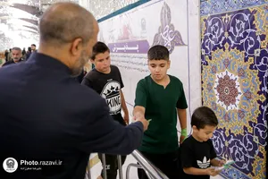 تشرف کاروان 3هزار نفری نیشابور به حرم مطهر رضوی