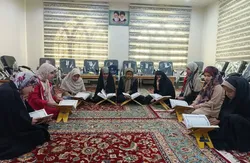 بهره‌مندی جمعی از دختران ۹ تا ۱۱ساله شهرستان کاشمر از ویژه‌برنامه طرح «آیات رویش»