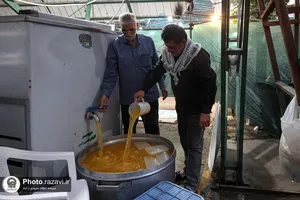 بازدید قائم مقام تولیت آستان قدس رضوی از موکب آبادانی&zwnj;ها