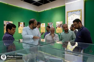 بازدید معاون صدای سازمان صدا و سیما از نمایشگاه رواق خدمت