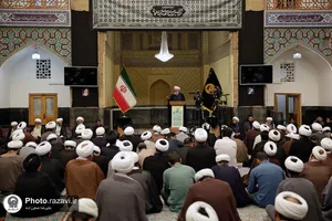 آئین اختتامیه دوره تابستانه طلاب در حرم مطهر رضوی