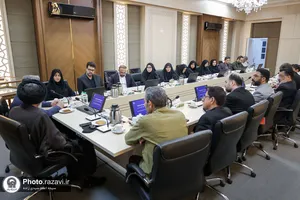 امضای تفاهم&zwnj;نامه همکاری آستان قدس رضوی و بنیاد مستضعفان انقلاب اسلامی