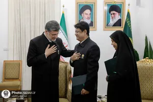 دیدار دو خیر هندی با قائم مقام تولیت آستان قدس رضوی