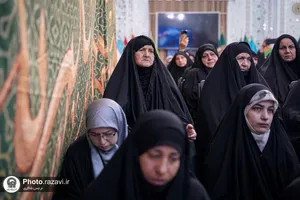 جشن &laquo;امیرة الصبر و الرحمة&raquo; در حرم مطهر رضوی