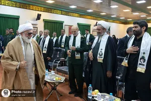 دیدار تولیت آستان قدس رضوی با فرماندهان، پاسداران و بسیجیان سپاه امام رضا(ع)