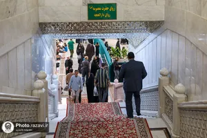 رواق حضرت معصومه سلام الله علیها حرم مطهر رضوی