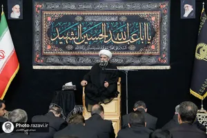 عزاداری حضرت اباعبدالله الحسین(ع) با حضور تولیت آستان قدس رضوی-3