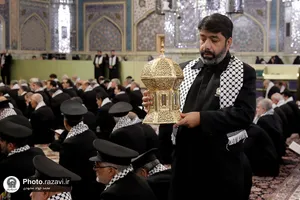 گرامیداشت سید مقاومت در حرم مطهر رضوی