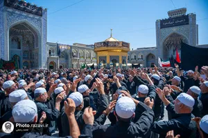 عزاداری رحلت پیامبر اکرم(ص) و شهادت امام حسن مجتبی(ع) در مشهد