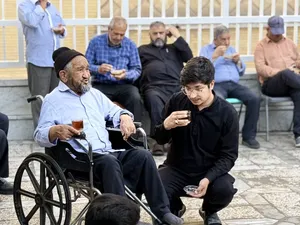 گرمای خدمت با طراوت عاشقی/ گزارش تصویری