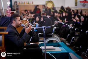 تشرف کاروان زیارتی معین الضعفا به حرم مطهر رضوی