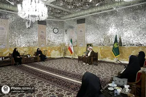 دیدار جمعی از بانوان نخبه کشور با تولیت آستان قدس رضوی