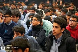 تشییع پیکر شهدای گمنام دفاع مقدس در مدارس امام رضا(ع)