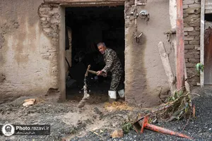 خسارت&zwnj;های ناشی از سیل در روستاهای شهرستان فریمان