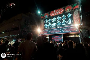 مواکب خدمت رسان به زائران بارگاه منور رضوی