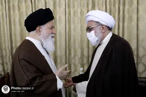 مراسم جشن میلاد امیرالمومنین در تالار ولایت حرم مطهر رضوی