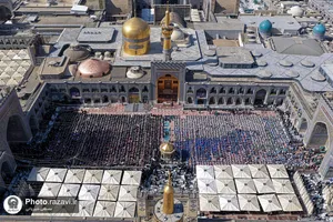 آیین آغاز سال تحصیلی مدارس در حرم مطهر رضوی