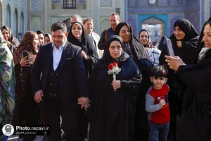 امیر و زینب مهمانان ویژه امام رضا علیه&zwnj;السلام