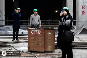 تور بازدید اصحاب رسانه از پروژه های عمرانی حرم مطهر