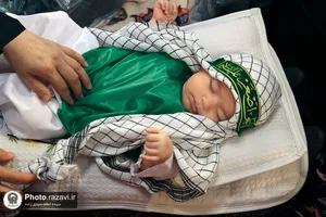 همایش "شیرخوارگان حسینی" در حرم مطهر رضوی-2