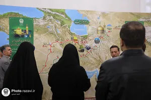 بازدید جمعی از مدیران رادیو از فعالیت&zwnj;های عمرانی، فرهنگی و خدماتی آستان قدس رضوی