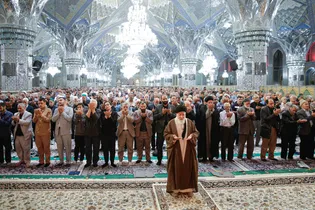 مراسم روز زیارتی امام رضا علیه‌السلام در حرم مطهر رضوی