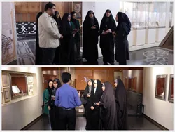 بازدید آموزشی گروهی از خبرنگاران «باشگاه خبری توانا» از کتابخانه و موزه ملی ملک
