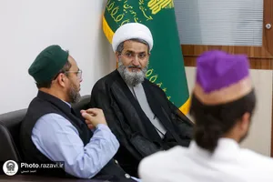 دیدار علمای اهل سنت هندوستان با معاون امور بین&zwnj;الملل آستان قدس رضوی