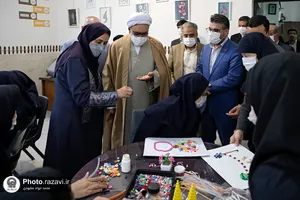 بازدید تولیت آستان قدس رضوی از موسسه توانبخشی همدم