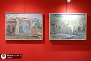 آیین افتتاح نمایشگاه آثار و بزرگداشت استاد مرتضی روحانی