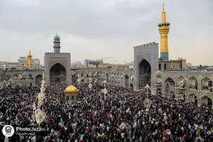 مراسم تحویل سال 1403 در حرم مطهر رضوی - 2