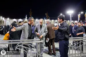 پذیرایی از پزشکان مشهدی در مهمانسرای حضرت