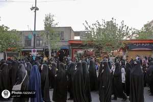 گردهمایی عزاداری روز وفات حضرت خدیجه(س)