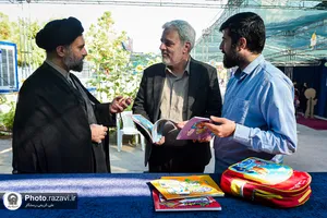 بازدید مدیران آستان قدس رضوی از فرایند توزیع اقلام آموزشی و فرهنگی مهدالرضا علیه&zwnj;السلام