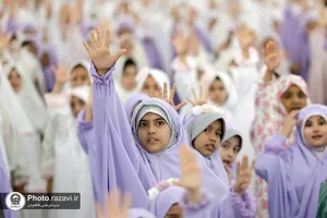 &laquo;پرواز پروانه&zwnj;ها&raquo; در حرم مطهر امام رئوف