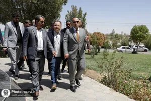 بازدید مشاور نخست وزیر عراق از منطقه ویژه اقتصادی سرخس