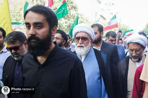 راهپیمایی جمعه خشم و نصر مردم مشهد