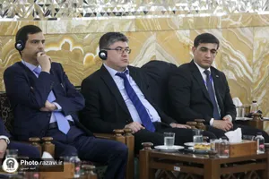 دیدار شرکت کنندگان بیست و هشتمین اجلاسیه سازمان اکو با تولیت آستان قدس رضوی-1