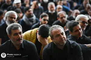 اجتماع عظیم عزاداران امام رضا علیه السلام در حرم مطهر رضوی