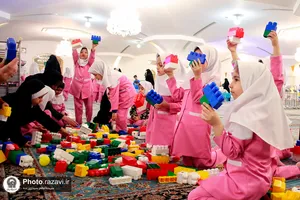 جشن ویژه نونهالان در حرم مطهر رضوی