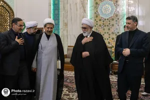 دیدار اعضای شورای قضایی استان با تولیت آستان قدس رضوی