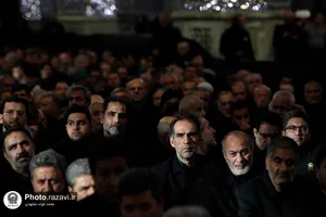 آیین تعویض پوش ضریح مطهر رضوی به مناسبت آغاز ماه محرم