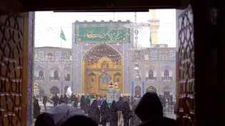 لباس سفید بر تن حرم مطهر رضوی در روز ولادت امیرالمؤمنین (ع)