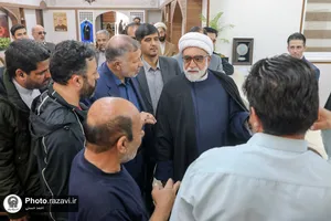 بازدید تولیت آستان قدس رضوی از خدمت&zwnj;رسانی به زائران در زائرشهر رضوی