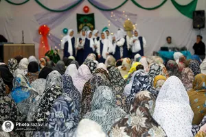 حضور خدام حرم مطهر رضوی در زندان مشهد