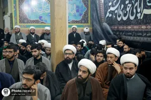 حضور تولیت آستان قدس رضوی در مدرسه علمیه امام خمینی (ره) مشهد