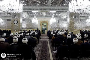 مراسم گرامیداشت یاد شهید مطهری و نکوداشت اساتید حوزه علمیه خراسان