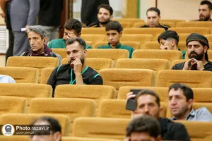 گردهمایی مواکب خدمت&zwnj;رسان اطراف حرم مطهر