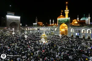 مراسم تحویل سال 1402 در حرم مطهر رضوی - 1
