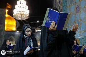 مراسم احیا شب نوزدهم ماه مبارک رمضان در حرم مطهر رضوی - 2